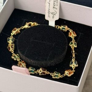 Elegant Gold Butterfly Bracelet